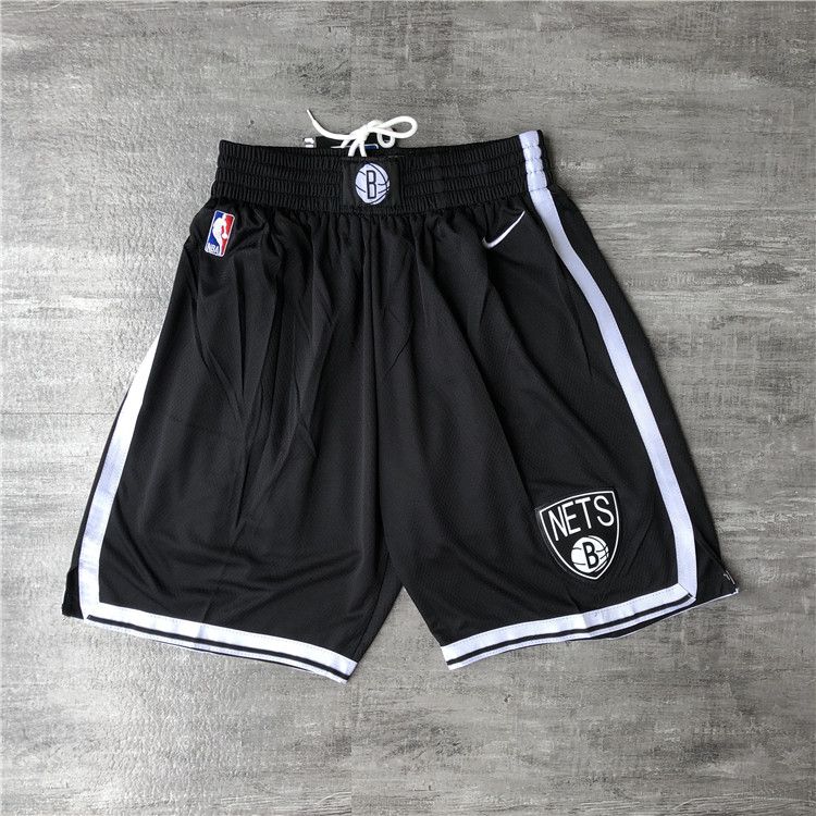 Men NBA Brooklyn Nets Black Nike Shorts 04161->los angeles clippers->NBA Jersey